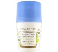 Déodorant - Sanoflore - Citrus Roll On - 50 Ml - Anti-Transpirant - Mixte