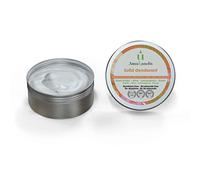 Déodorant Solide_Végétalien_Bio 50 ML anti-transpirant peau fraîche élimine les odeurs longue durée Cosmétiques sans aluminium sans produits chimiques arôme agréable Citronnelle Roses Amakandu