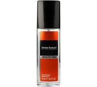 Déodorant Spray Naturel Pour Homme - Bruno Banani - Absolute Man - Frais Et Épicé - Stimulant Et Sensuel - 75 Ml