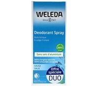 Weleda Déodorant Spray à la Sauge Lot de 2 x 100 ml