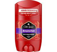 Old Spice Rock Déodorant en stick pour homme, 50 ml, fraîcheur 48 h, parfum longue durée, 0% sels d'aluminium, pas de taches sur le noir et le blanc, fabriqué à partir de 50% de plastique recyclé
