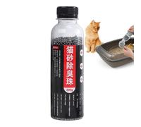 Deodorizer Beads - Summer Cat Litter Box Deodorizer, Safe To Use Odor Removing Tool, For Closets Kitchens Bathrooms Long Lasting Fresh Scent Moisture Absorber Air Freshener For Home Pet Room Office