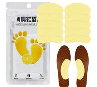 Deodorizing Insole Stickers, Long-Lasting Shoe Freshening Strips, Odor-Absorbing Smell Remover for Sneakers, Boots and Everyday Footwear, Easy to Use Shoe Inserts, 1 Piece