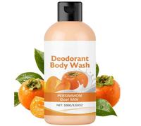 Deodorizing Persimmon Body Wash for Old People Smell - Deep Cleansing Body Deodorizing Wash for Women & Men, Natural Body Odor Eliminator, Gentle Cleansing Shower Gel for Sensitive Skin (1 pièces)
