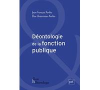 Déontologie de la fonction publique