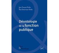 Déontologie De La Fonction Publique