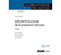 Déontologie de la profession d'avocat (2022)