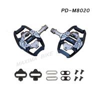 Deore-Pédale Éventuelles D Autobloquante D'origine Pour Vélo De Montagne,Classe De Course,Xt Pd-M8100,M8020,M8000,M540,M520,Sh51,Aleats - Type M8020