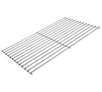 DEOS Grille Barbecue Acier Inoxydable 45x26,5cm - Matériau Européen AISI 304 - Durable et Solide - Idéale pour Grils - Épaisseur 6+4mm - Surface de Cuisson Optimale - Résistante et Flexible