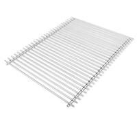 DEOS Grille Barbecue Acier Inoxydable 55x45cm - AISI 304 - Construction Modulaire - Diamètre 7+5mm - 55x45cm - Compatible Grille Barbecue Inox - Idéale pour Grilles et Combinaisons Personnalisées