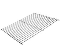 DEOS Grille Barbecue en Acier Inoxydable 45x35cm AISI 304 - Grille Inox Européen Haute Qualité - Solide et Flexible - Compatible Grils - Matériau Fiable Diamètre 6+4mm - Surface de Cuisson Optimale