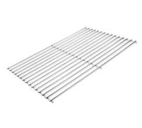DEOS Grille Barbecue en Acier Inoxydable AISI 304-45x30cm - Grille BBQ de Qualité Européenne - Grille Pain Inox - Matériau Solide et Flexible - Idéale pour Grills
