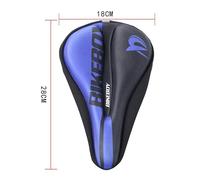 Deosdum Coussin de Siège de Vélo, Remplissage en Silicone Souple | Tissu en fibres respirant, Conception antidérapante, Compatible avec la plupart des vélos