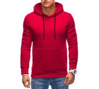 Deoti Sweat à capuche hommes Leafsplash rouge L