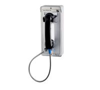 Depaepe SECURPHONE SIP sans clavier | Téléphone IP Poste téléphonique IP de sécurité sans clavier, étanche et anti-vandale