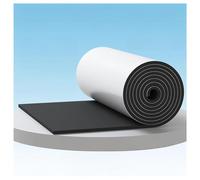 D'épaisseur Couche D'isolation en Caoutchouc Autocollant pour Caravane Et Camping-Car Feuille Aluminium Isolant pour Isoler Thermiquement Tapis en Mousse Isolante(10MM(THK),1*3m/3.2*9.8ft)