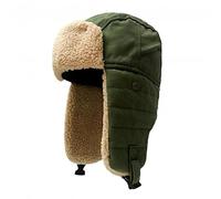 DEPAJA Chapka Homme Hommes Femmes Ushanka Hiver Coupe Bomber Chapeau Earflap Cap Cyclisme Ski Randonnée Bonnet De Neige Chapeau Russe,Vert,56-58Cm