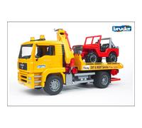 Dépanneuse Man Tga Avec Véhicule Tout-terrain Jaune TU