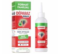 Deparaz Lotion Traitante Anti-Poux et Lentes, Sans Peignage, 200ML