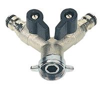 Nez de robinet 2 voies Cap Vert - Filetage 20 x 27 mm