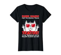 Départ Collègue Travail & Nouvel Emploi, Adieu, Traître T-Shirt Graphique avec Valeur