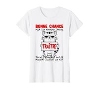 Départ Collègue Travail & Nouvel Emploi - Traître T-Shirt Graphique avec Valeur