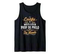 Départ Humour Professeur Philosophie Meilleur Prof de Philo Débardeur
