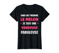 Départ métier Humour vendeuse Fille Fabuleuse vendeuse T-Shirt
