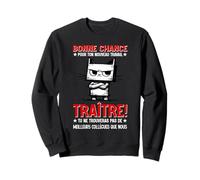 Départ Travail Collègue Traître Bureau Équipe Humour Sweatshirt