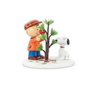 Département 56 Peanuts Village La figurine accessoire d'arbre parfait