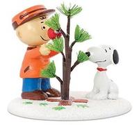 Département 56 Peanuts Village La figurine accessoire d'arbre parfait