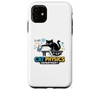 Département de Physique du Chat - Nerdy Cat Science Coque pour iPhone 11