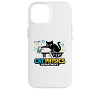 Département de Physique du Chat - Nerdy Cat Science Coque pour iPhone 14