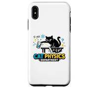 Département de Physique du Chat - Nerdy Cat Science Coque pour iPhone XS Max