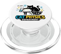 Département de Physique du Chat - Nerdy Cat Science PopSockets PopGrip pour MagSafe