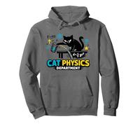 Département de Physique du Chat - Nerdy Cat Science Sweat à Capuche