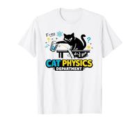 Département de Physique du Chat - Nerdy Cat Science T-Shirt