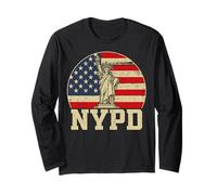 Département de Police de New York du NYPD Manche Longue