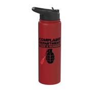 Département des plaintes Prenez un numéro Stainless Steel Insulated Water Bottle
