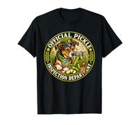 Département d'inspection des cornichons Officiels Humour de Fermentation pour Chien T-Shirt Graphique avec Valeur