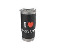 Département I love Aveyron Gobelet isotherme en acier inoxydable double paroi
