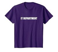 Département Informatique T-Shirt, Enfant, Violet, 6 Ans