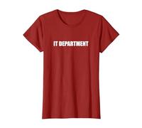 Département Informatique T-Shirt, Femme, Canneberge, 3XL