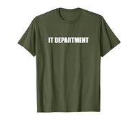 Département Informatique T-Shirt, Homme, Olive, XXL