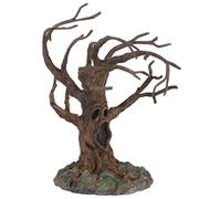 Department 56 4025411 Accessoires d'halloween pour Dept 56 Village Collections Arbre de Nuit orageux, résine Marron, 14 x 16 x 15 cm