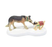 Department 56 Accessoire pour Village Collections Figurine Dog My Stick en résine, Multicolore, 3,2 cm