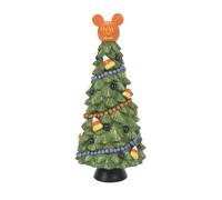 Department 56 Disney Figurine de Village d'halloween Pumpkintown Manor Tree, 17 cm, Multicolore