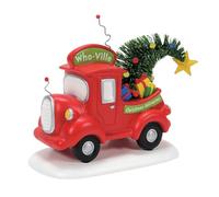 Department 56 Dr. Seuss Grinch Village Accessories Who-Ville Christmas Deliveries Figurine de Camion Multicolore 10,2 cm