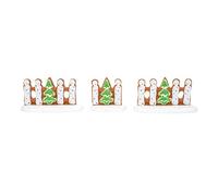 Department 56 Ensemble de Figurines en résine, Multicolore, 3,8 cm