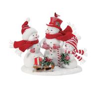 Department 56 Possible Dreams Accessories Figurine de Famille Bonhomme de Neige Multicolore 22,9 cm